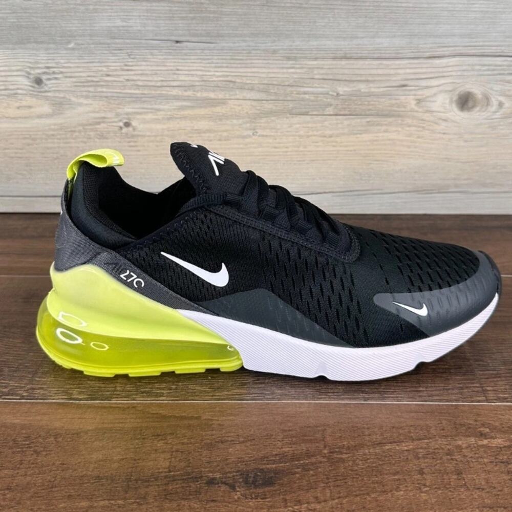Nike Air Max 270 Light Lemon Twist Black Anthracite AH8050 703 men’s size 10.5 - Picture 2 of 5